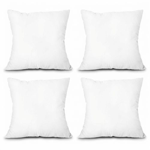 EDOW Throw Pillow Inserts 18x18 Set of 4